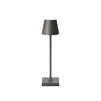 LAMPA STOŁOWA Z AKUMULATOREM 4543201 NUINDIE POCKET - antracytowy, Basics, metal (5,6/5,6/21cm) - Sigor