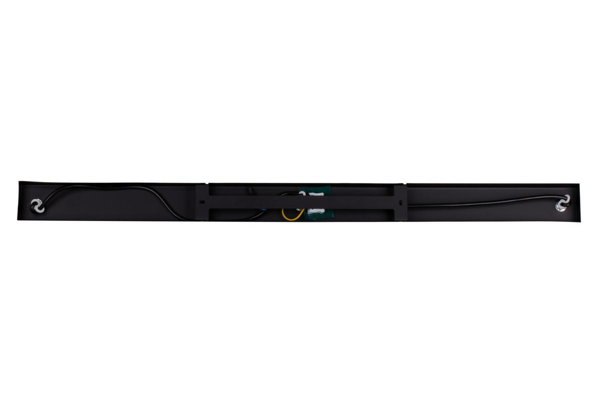 LAMPA WISZĄCA LED MILA *SBN* - czarny, Design, metal/szkło (103/23/150cm) - Novel