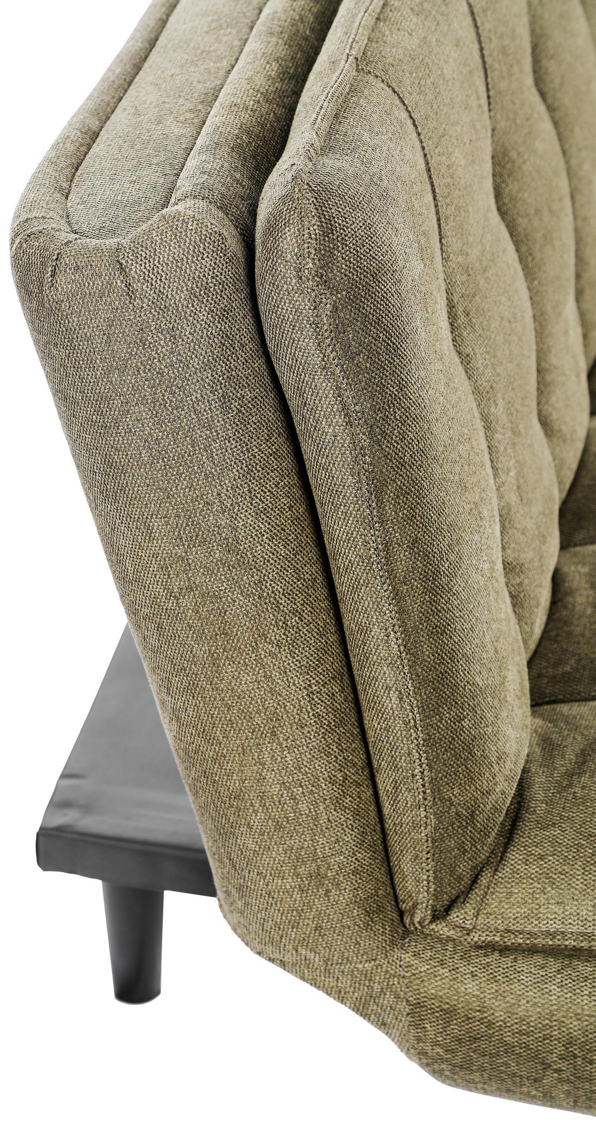 Kanapéágy Sun - zöld, Modern, textil/fa (190/83/93cm) - Mömax