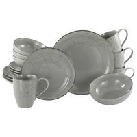 Kombinirani Servis Stone, 16-Delni - siva, Basics, keramika - Creatable