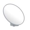 Kosmetikspiegel Chris in Grau - Grau, MODERN, Glas/Kunststoff (19,9/17,2/13,3cm) - Premium Living