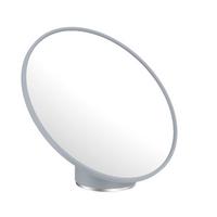 Kosmetikspiegel Chris in Grau - Grau, MODERN, Glas/Kunststoff (19,9/17,2/13,3cm) - Premium Living