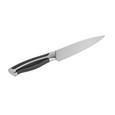 Allzweckmesser Christian mit glatter Schneide - Edelstahlfarben/Schwarz, MODERN, Kunststoff/Metall (22,5cm) - MÖMAX modern living