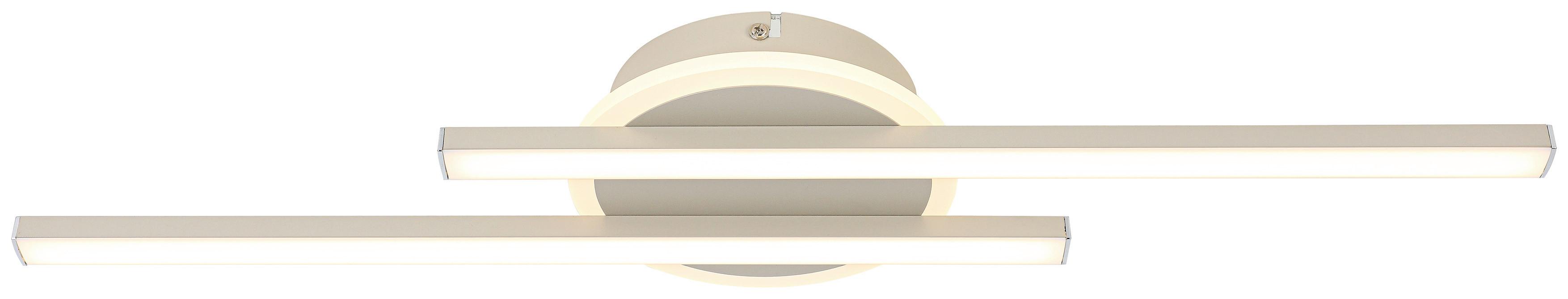 LED-TAKLAMPA OLGA - sandfärgad, Modern, metall/plast (58/15/5cm) - Mömax
