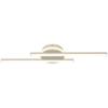 LED-TAKLAMPA OLGA - sandfärgad, Modern, metall/plast (58/15/5cm) - Mömax