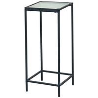 Stolpično Stojalo Za Rože Shine -Exklusiv- - črna/prosojno, Moderno, kovina/steklo (30/70/30cm) - Mömax