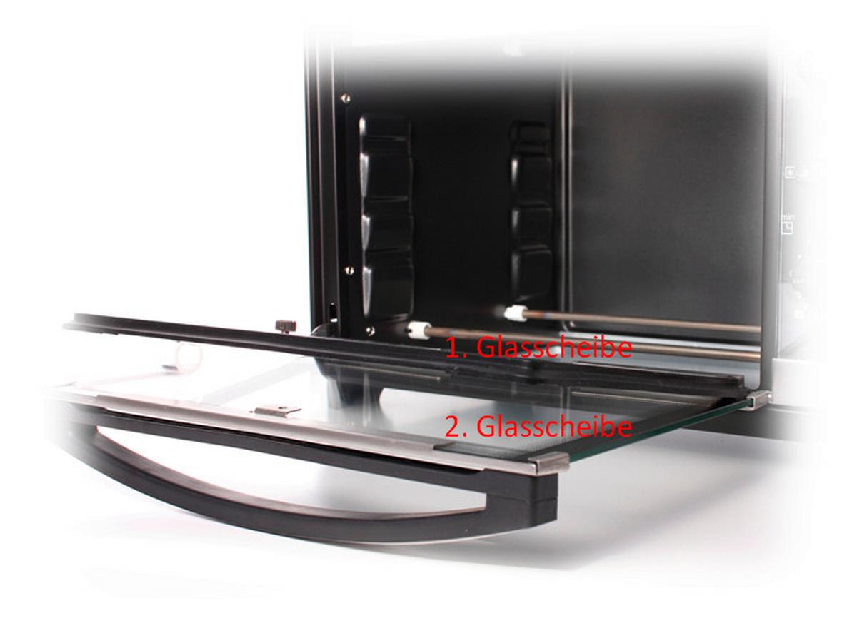 MINIPIEKARNIK BG 1055/E - czarny chrom, Basics, metal (44/28,5/33,5cm) - Rommelsbacher