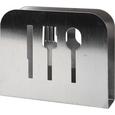 Serviettenhalter Carl Alufarben - Alufarben, KONVENTIONELL, Metall (15/12,5/4cm) Serviettenhalter Carl Alufarben - Alufarben, KONVENTIONELL, Metall (15/12,5/4cm)