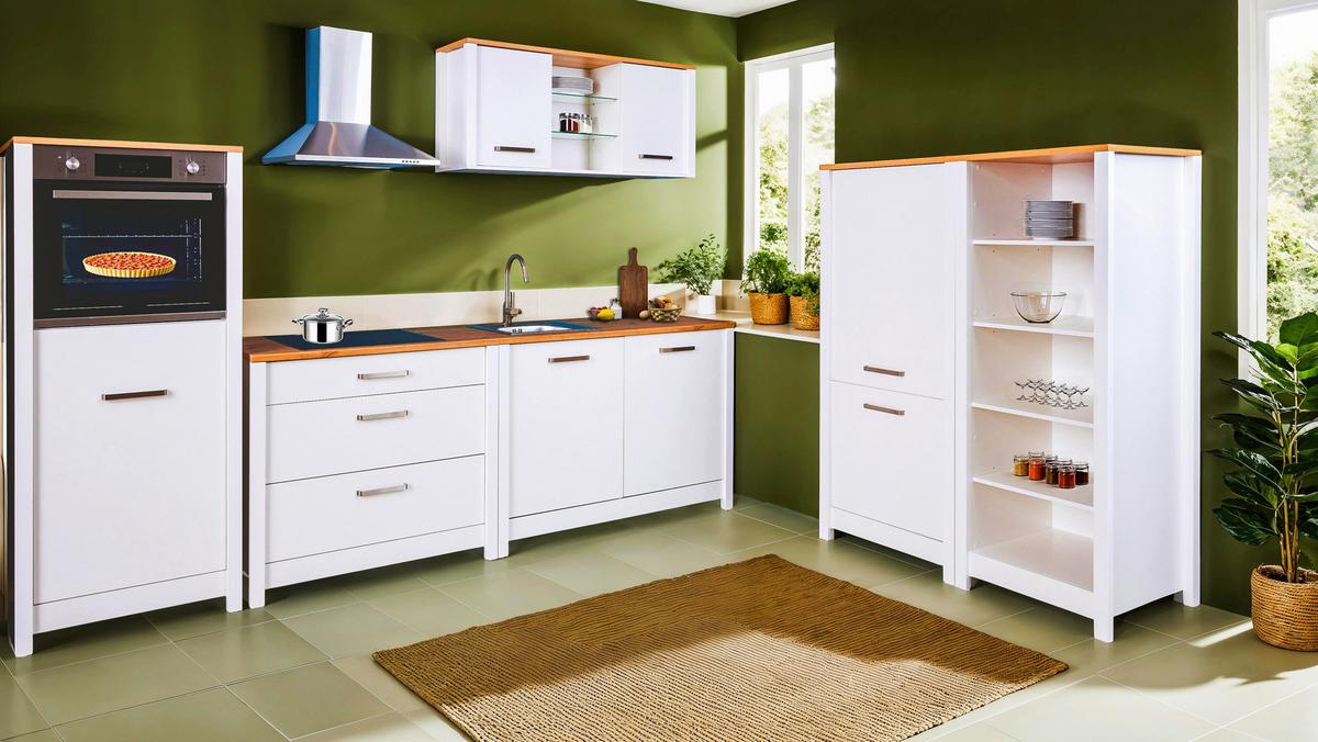 Mosogatószekrény Sicilia - Artisan tölgy/ezüstszínű, Romantik / Landhaus, faalapú anyag/fém (130,3/92/60cm) - Mömax