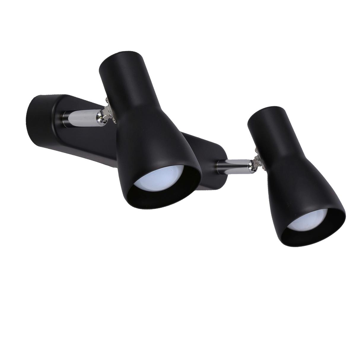 Reflektor Picardo - crna, Trend, metal (36/6/15cm)