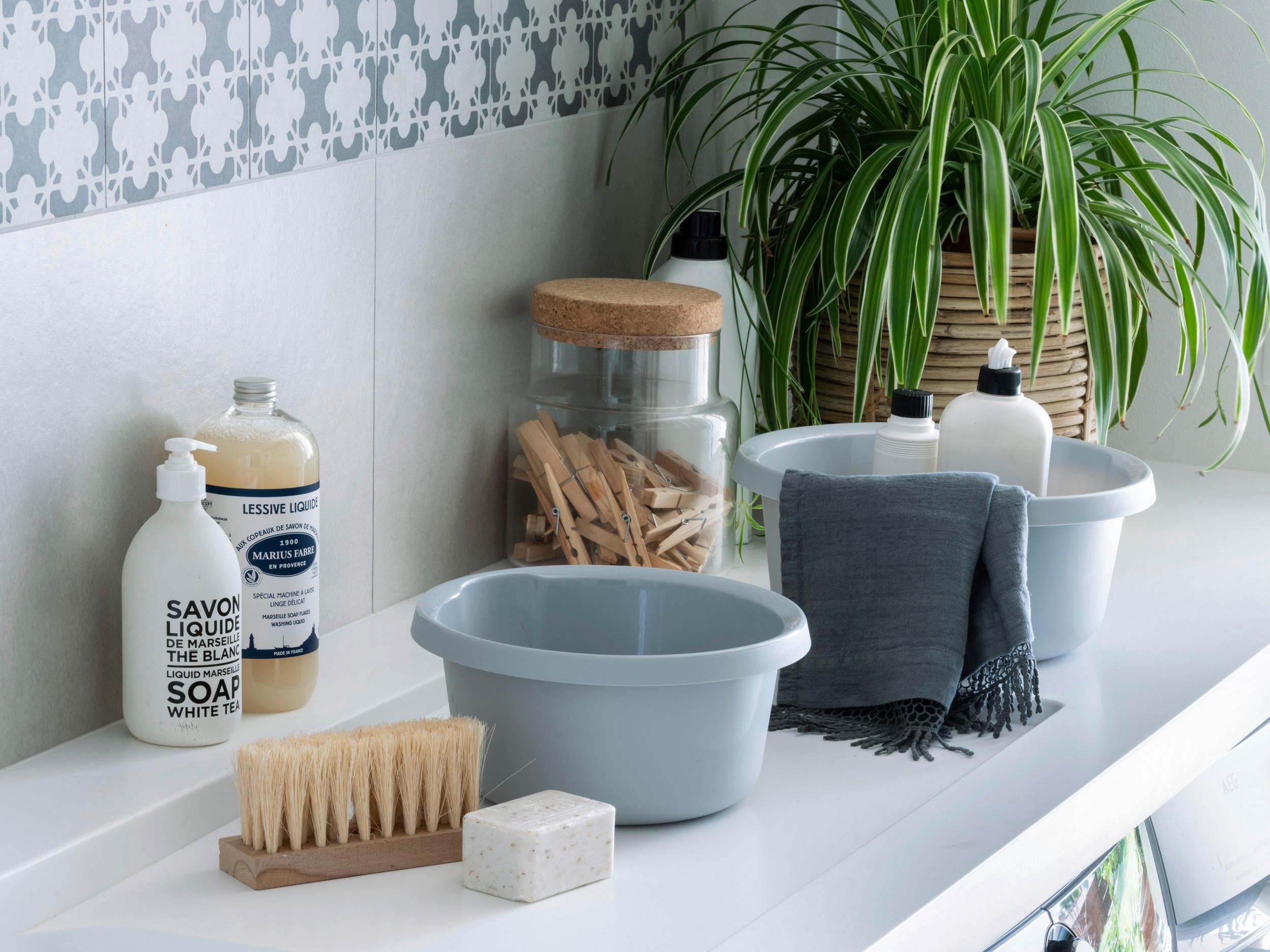Lavór Essentials - szürke, műanyag (16l)