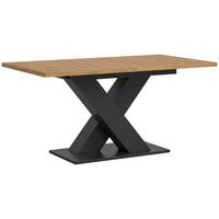 Raztegljiva Miza Marlon 150 Az, Siva - siva/hrast artisan, Trend, leseni material (150-190/90/75cm) - MID.YOU