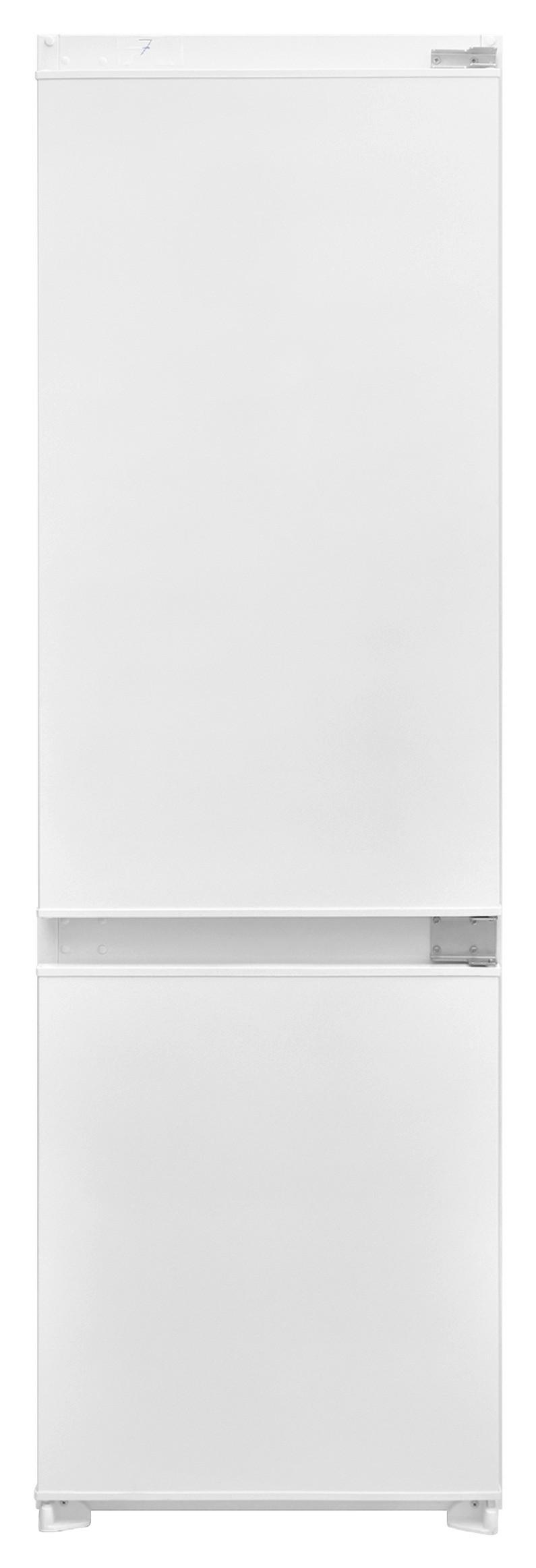 Kühl-Gefrier-Kombination Respekta Halden Weiß - Weiß, Basics, Glas/Metall (54/177/54,5cm) - Respekta