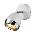 Strahler Nantes, max. 3 Watt - Chromfarben/Weiß, LIFESTYLE, Kunststoff/Metall (12,5/14cm) - MÖMAX modern living