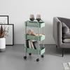RULLVAGN FLORIAN -EXKLUSIV/SB- - grön, Modern, metall/plast (35,5/69,7/22cm) - Mömax