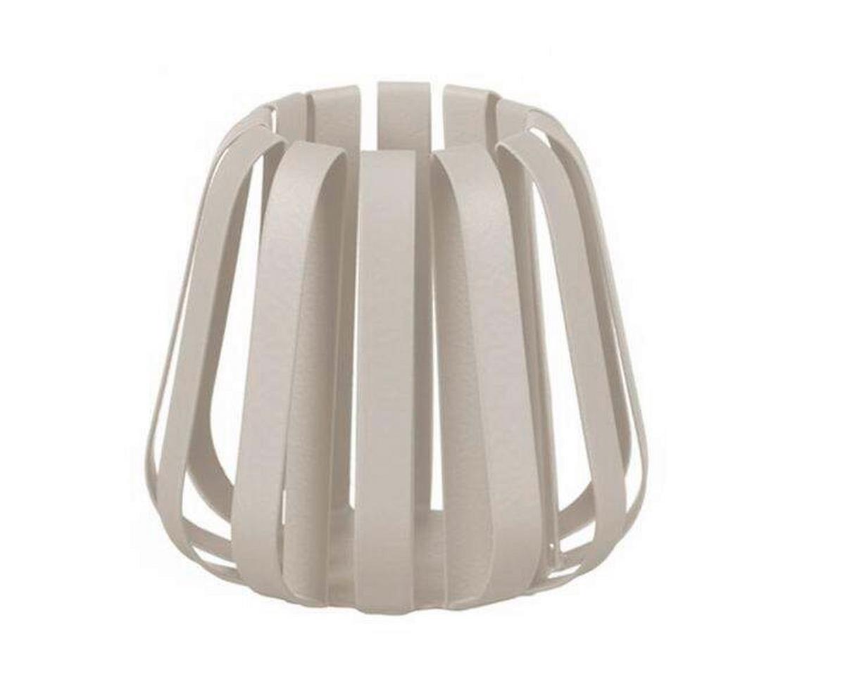 Windlicht Luisa in Sandfarben - Sandfarben, ROMANTIK / LANDHAUS, Metall (12/10,5cm) - Mömax