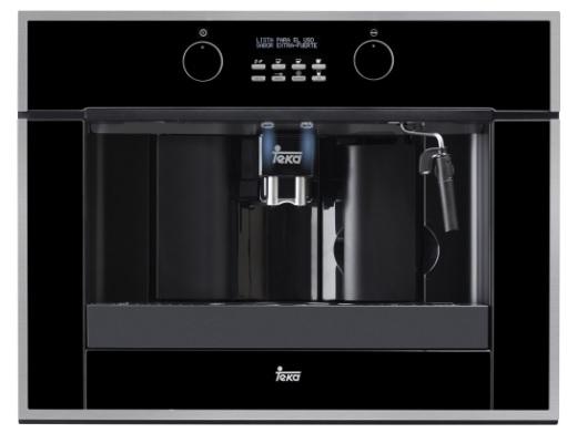 AUTOMATYCZNY EKSPRES DO KAWY CLC 855 GM - czarny, Modern, metal/szkło (45,5/39,1/59,5cm) - Teka