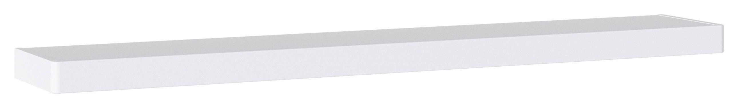 Zidna Polica Turino Neo - bijela, Trend, drvni materijal (150/6/25cm) - Modern Living