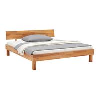 Bett aus Massiv Holz ca. 180x200cm - Naturfarben, KONVENTIONELL, Holz (180/200cm) - Zandiara