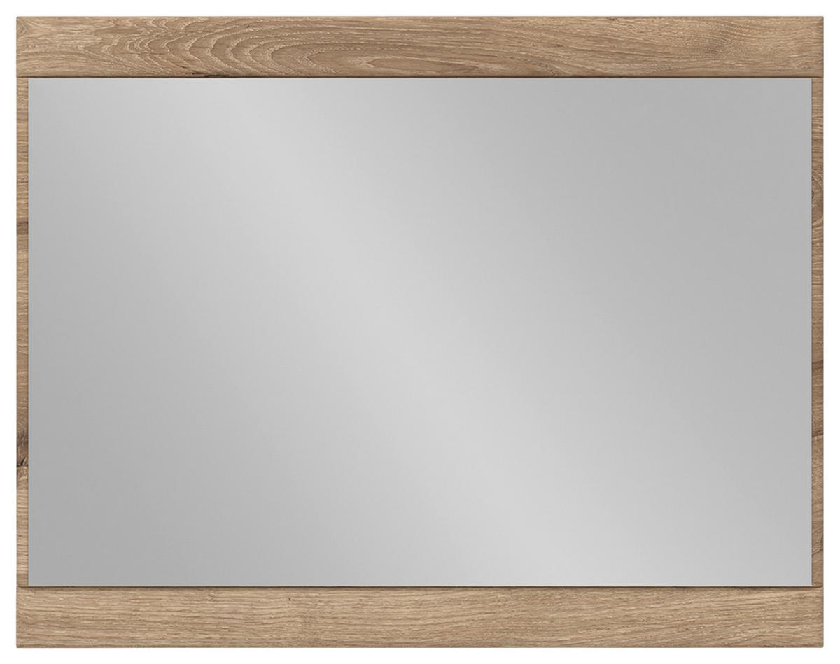 Ogledalo Grano - boje hrasta, Trend, staklo/drvni materijal (92,8/72,7/3,6cm) - Modern Living