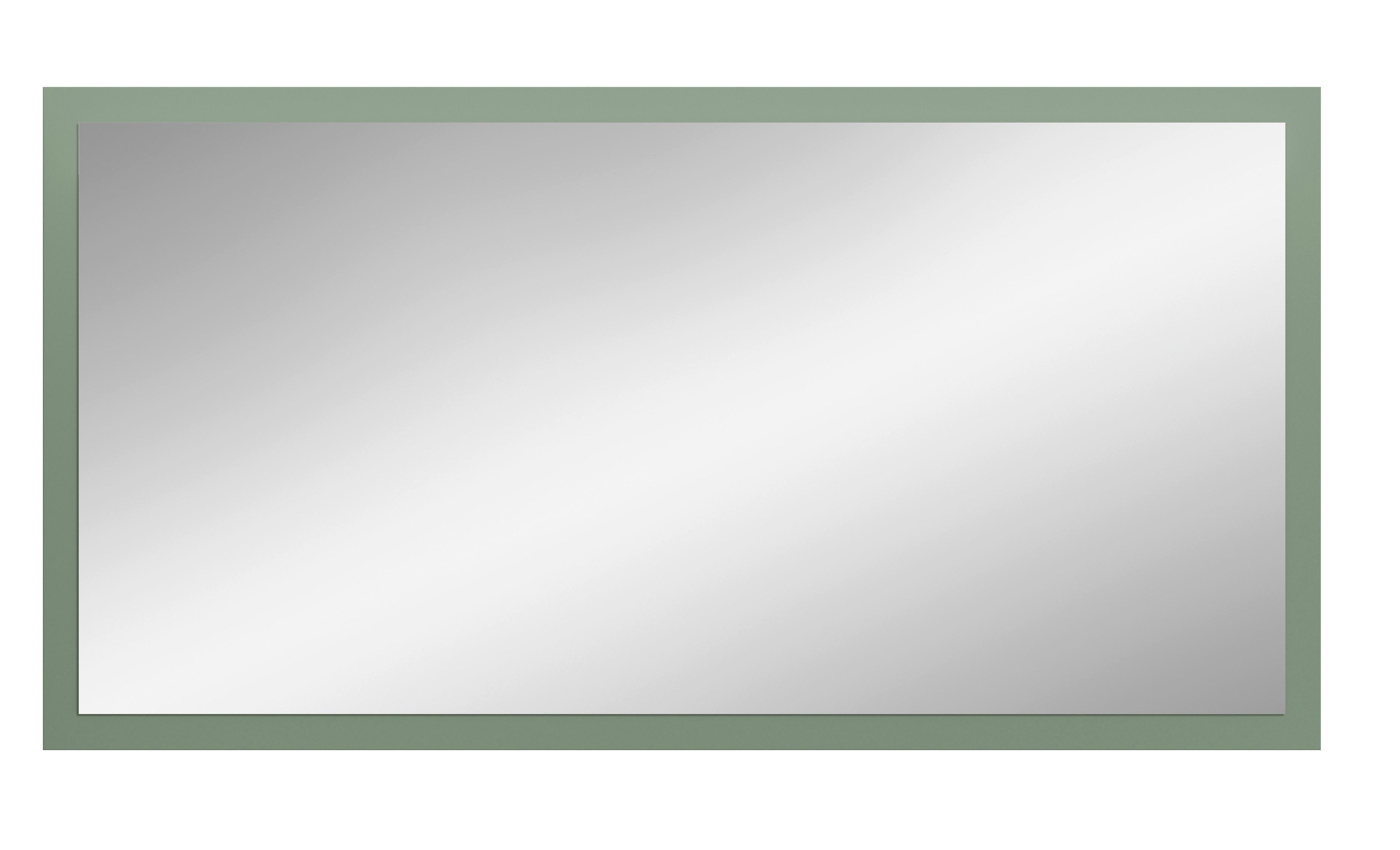 SPIEGEL STATION - Graugrün, Design, Glas/Holzwerkstoff (106/55/2cm) - MID.YOU