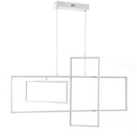 LED-Hängeleuchte Squid Weiß max. 60 Watt - Weiß, Design, Metall (90/2/100cm)
