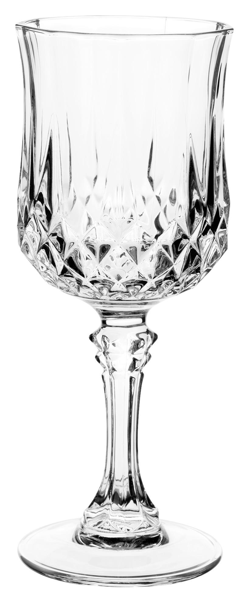 Rotweinglas Longchamp ca. 170ml, 6-teilig - Transparent, Basics, Glas (170ml) - Mäser