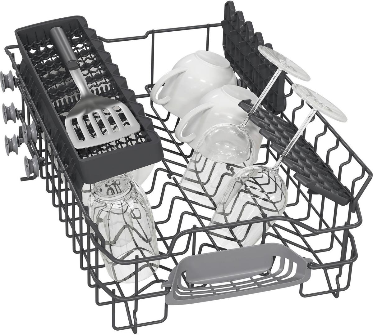 Geschirrspüler SR61HX22KE - Natur, Metall (44,8/81,5/55cm) - Siemens