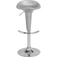 Barski Stol Pazifik - srebrna, Moderno, kovina/umetna masa (38,5/66-87/36cm) - Mömax modern living Barski Stol Pazifik - srebrna, Moderno, kovina/umetna masa (38,5/66-87/36cm) - Mömax modern living