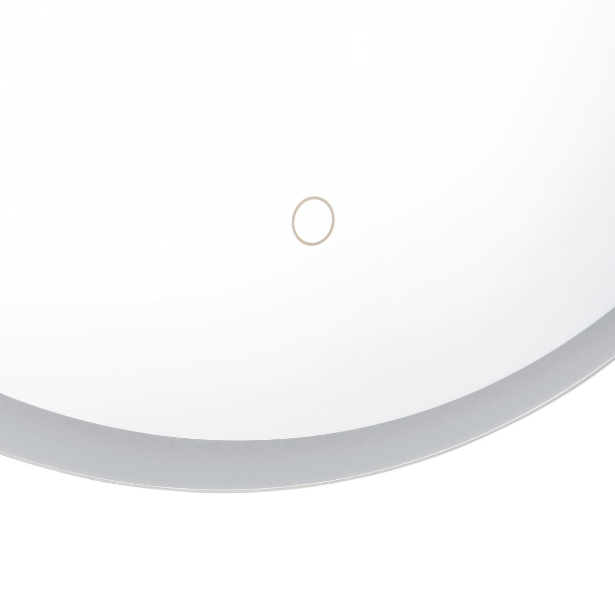 Leuchtspiegel Noreen Inkl. Led Ø Ca. 60cm - Glas (60cm) - Mömax