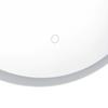 SPEGEL MED BELYSNING NOREEN - glas (60cm) - Mömax