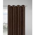 Perdea Inele Capsă Velours - maro închis, Modern, textil (140/245cm) - Modern Living Perdea Inele Capsă Velours - maro închis, Modern, textil (140/245cm) - Modern Living