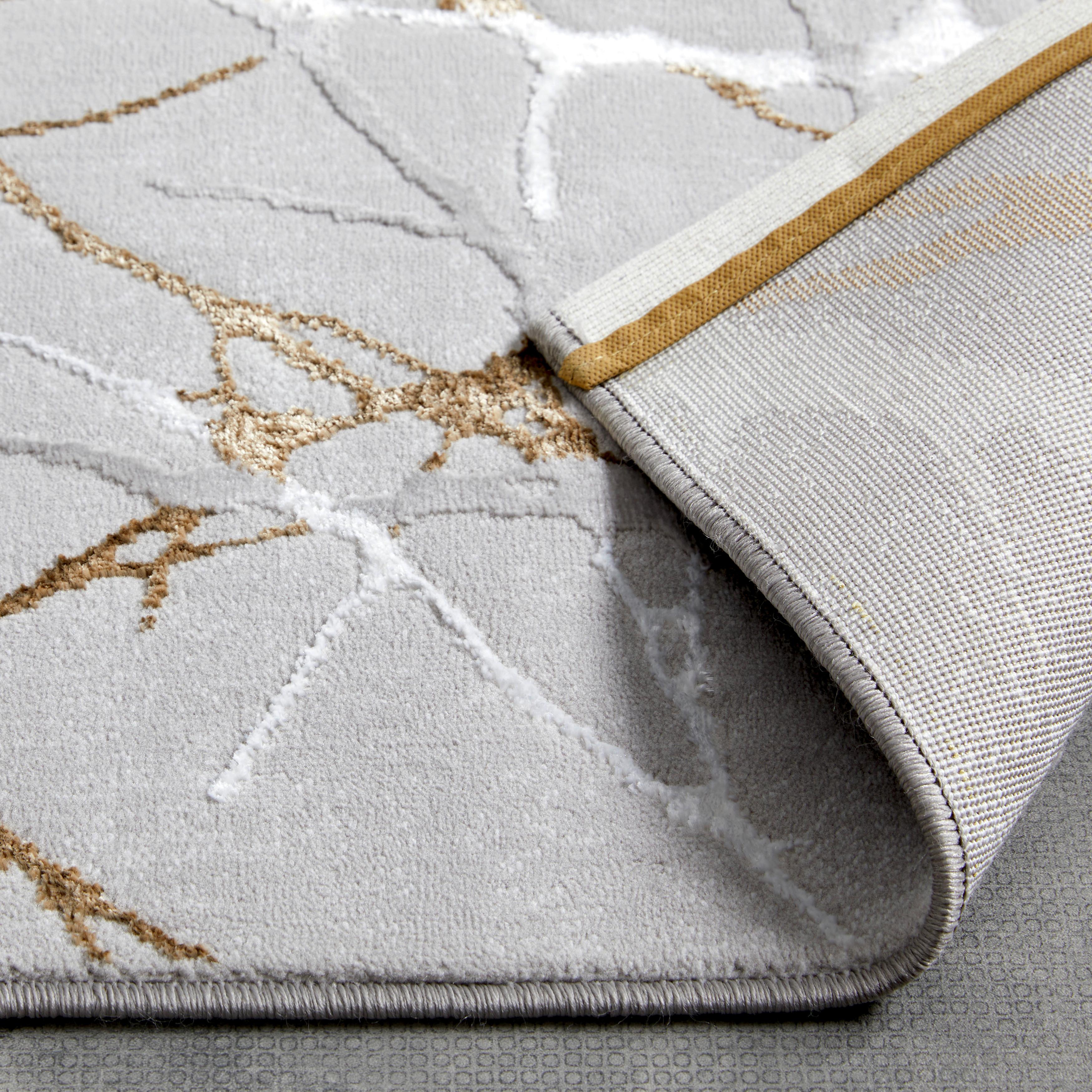 VÄVD MATTA CREATION - grå, Modern, textil (120/170cm) - Mömax