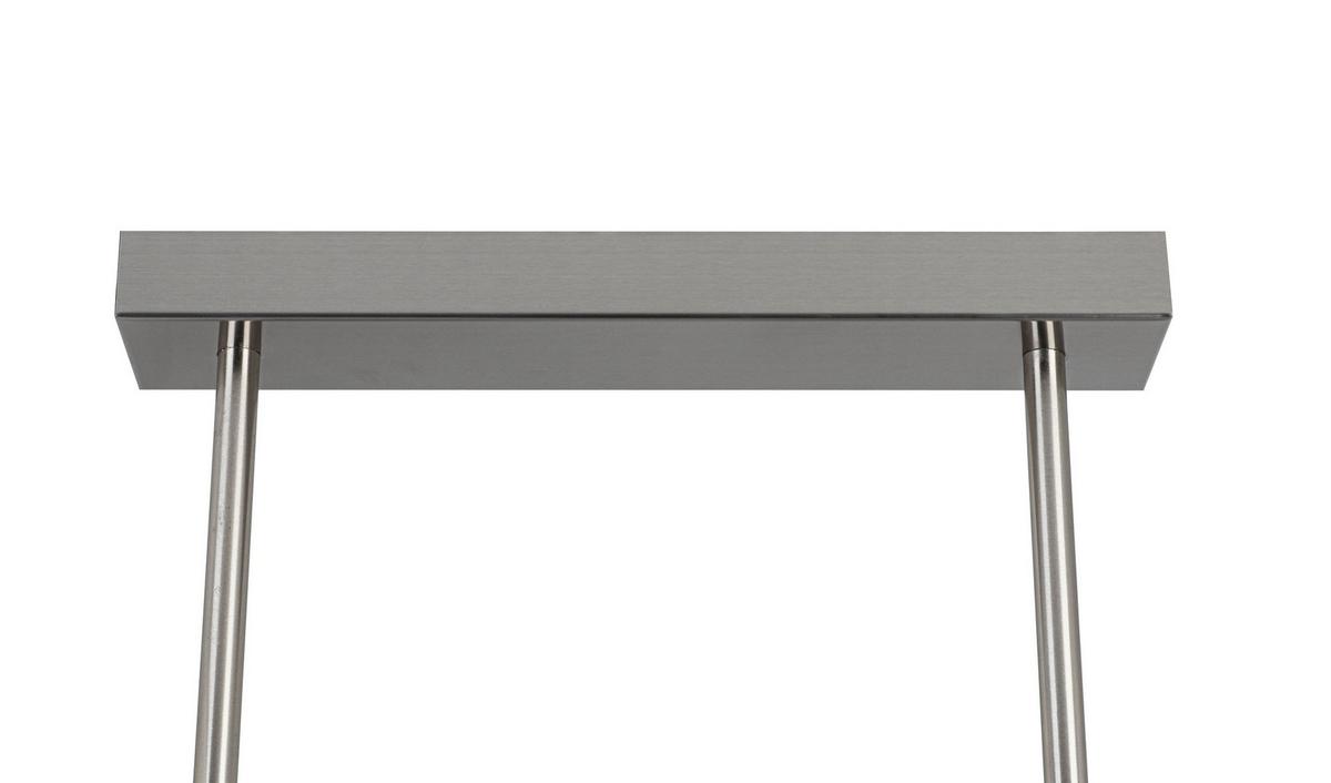 Stropna Svetilka Bulbi - barve niklja/bela, Moderno, kovina/umetna masa (90cm) - Mömax