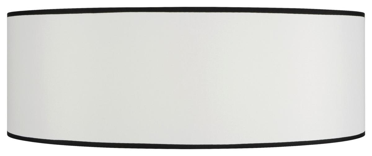 DECKENLEUCHTE BERGAMO - Weiss, Basics, Textil/Metall (52/18/52cm) - MAYTONI