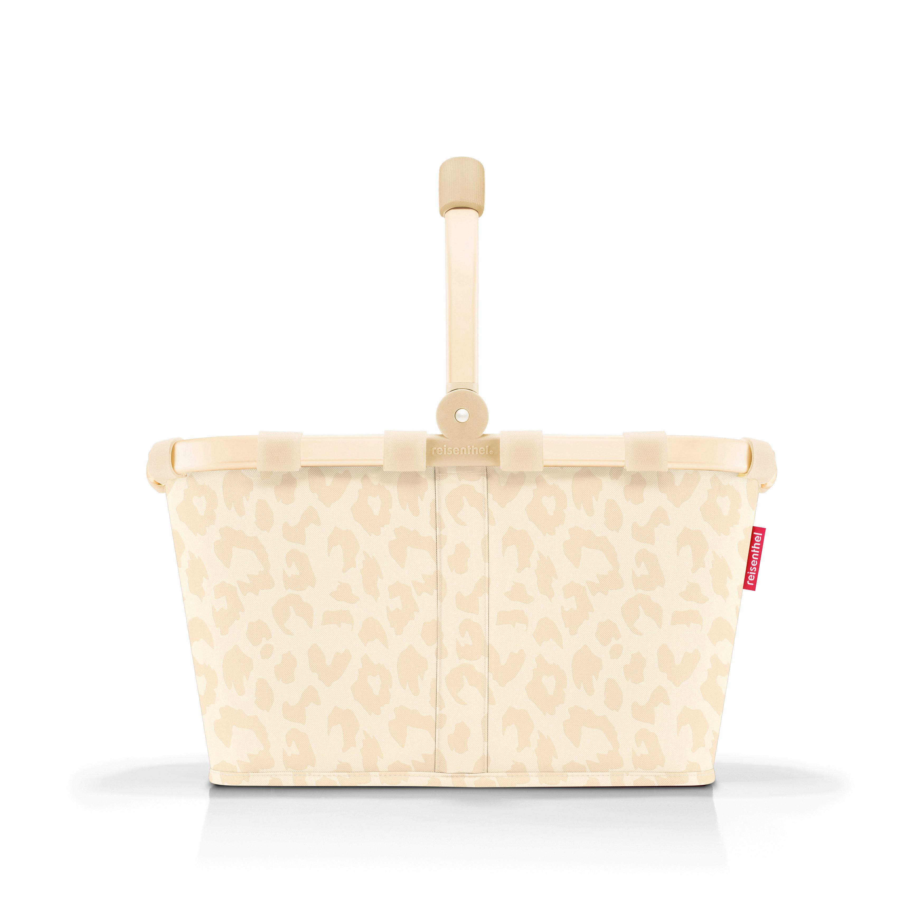TORBA NA ZAKUPY CARRYBAG LEO VANILLA - różnokolorowy, Basics, tkanina (48/29/28cm) - Reisenthel