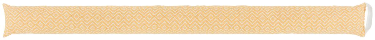 Zugluftstopper Dobby in diversen Farben - Taupe/Blau, Textil (10/90cm) - Premium Living