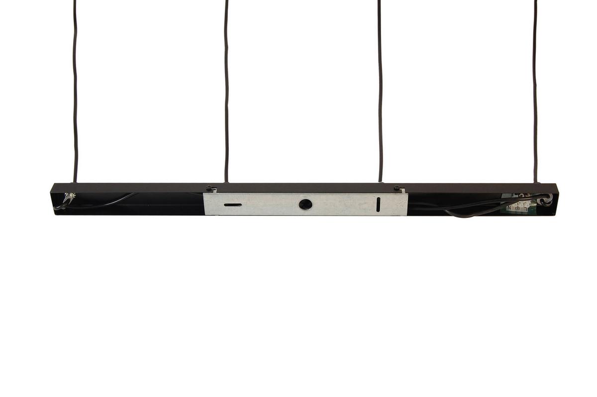 Hängeleuchte Smoky Graubraun max. 160Watt - Graubraun, Trend, Glas/Metall (90/11/112cm) - Novel