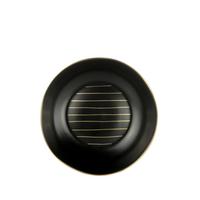 Globoki Krožnik Onix - zlate barve/črna, Moderno, keramika (20,5cm) - Mömax