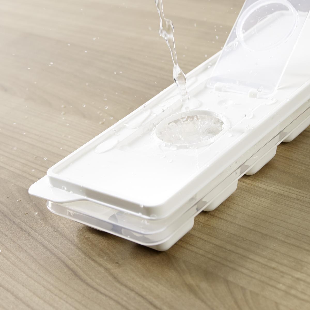 Jégkockakészítő Forma Ida - fehér, műanyag (27/9,5/3,8cm) - Modern Living