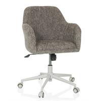 Drehstuhl Solao Home Grau - Weiß/Grau, MODERN, Kunststoff/Textil (58/78/60cm) - MID.YOU