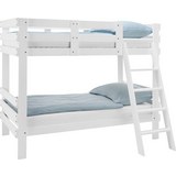 Etagenbett Weiß 90x200cm - Weiß, MODERN, Holz (205/165/100cm) - ZANDIARA