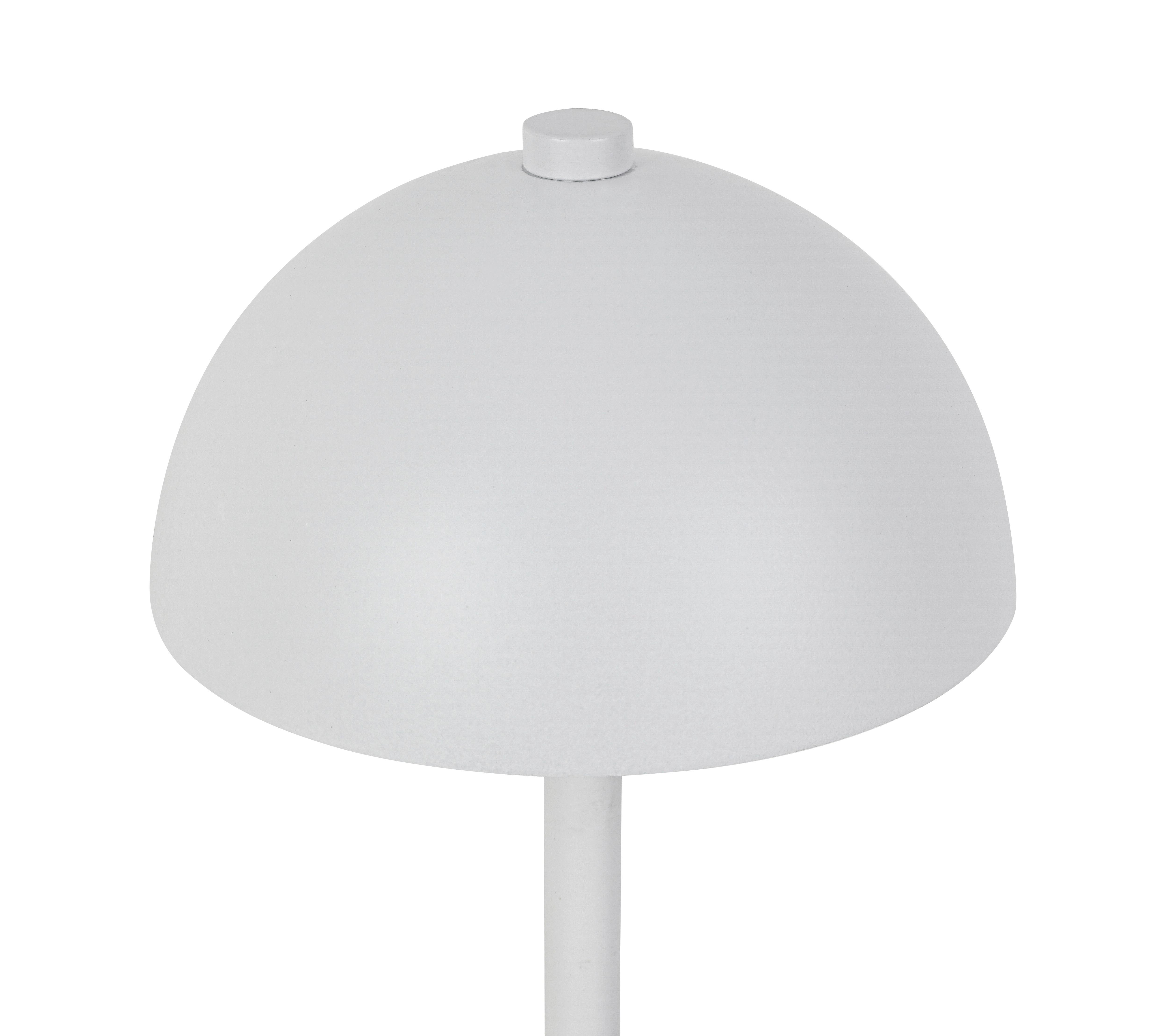 PORTABEL LAMPA JUMI - vit, Modern, plast (12/20cm) - Mömax