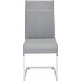 Nihajni Stol Scott - siva/bela, Moderno, kovina/tekstil (44/98/59cm) - Modern Living Nihajni Stol Scott - siva/bela, Moderno, kovina/tekstil (44/98/59cm) - Modern Living