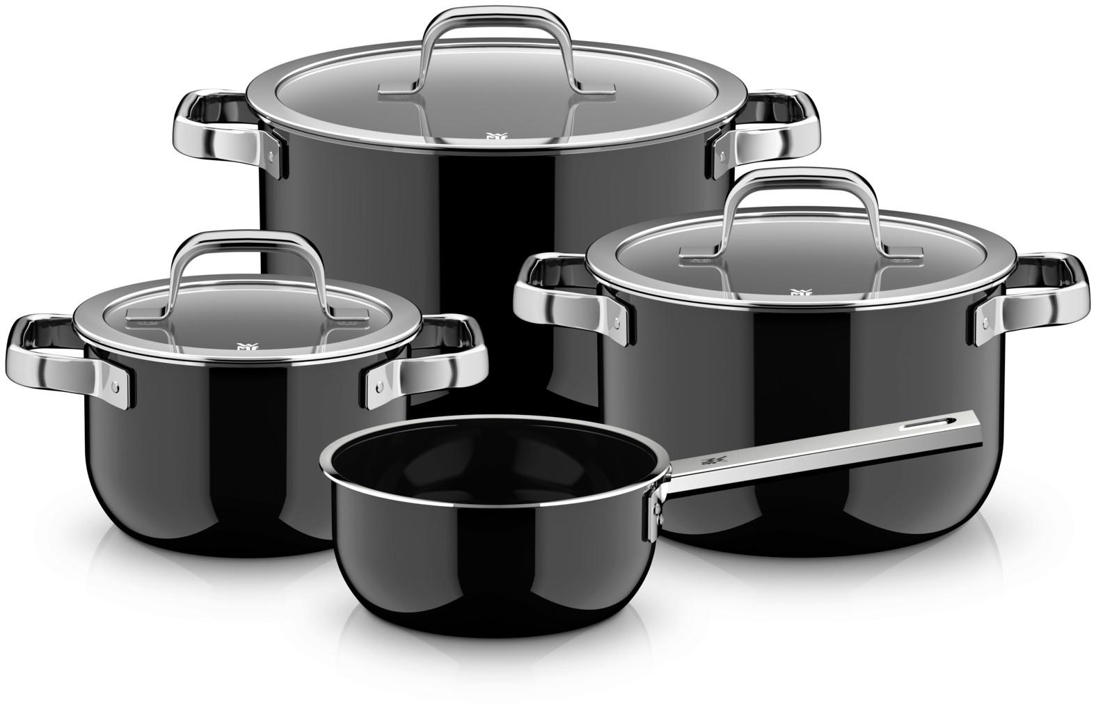 ZESTAW GARNKÓW 0518695290 WMF - czarny, Basics, metal (60/30/33cm) - WMF