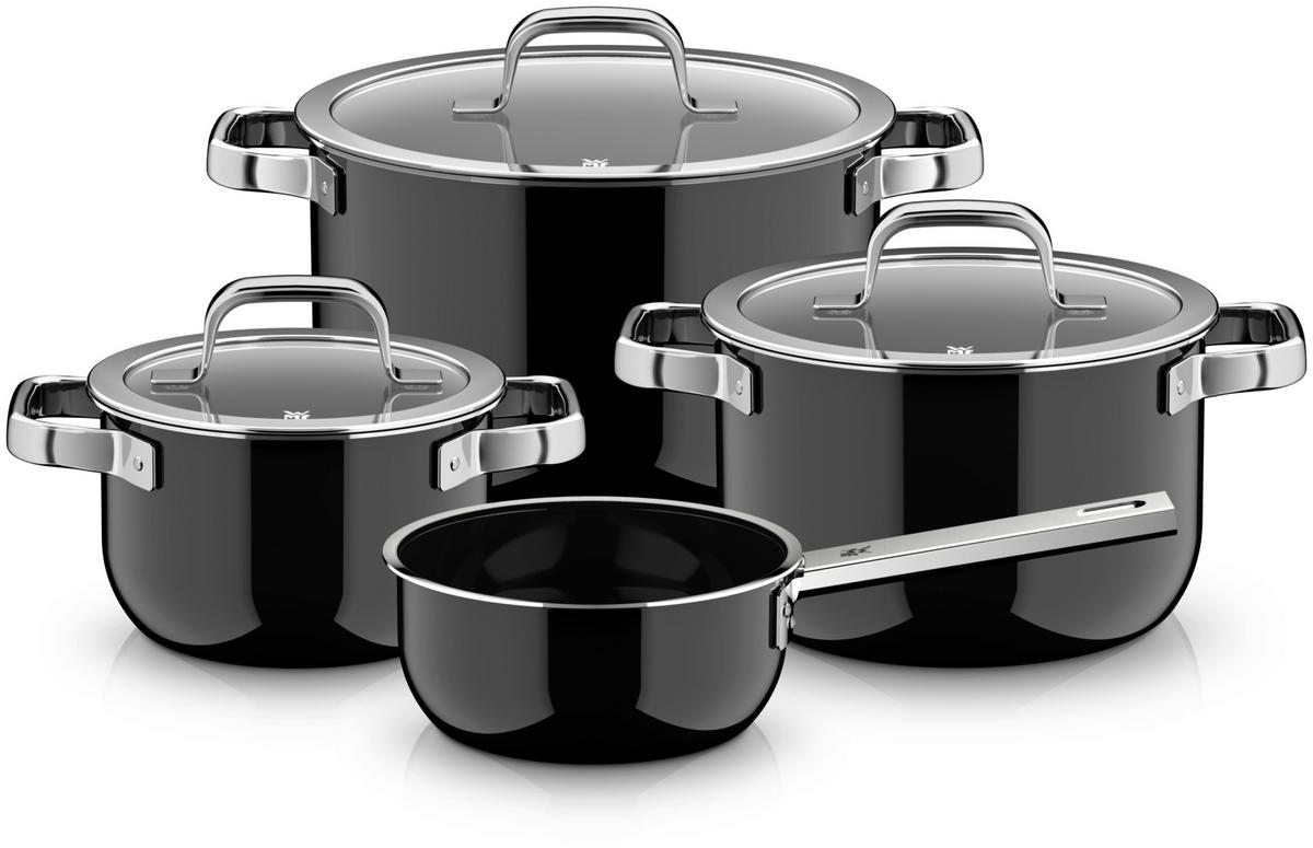 ZESTAW GARNKÓW 0518695290 WMF - czarny, Basics, metal (60/30/33cm) - WMF