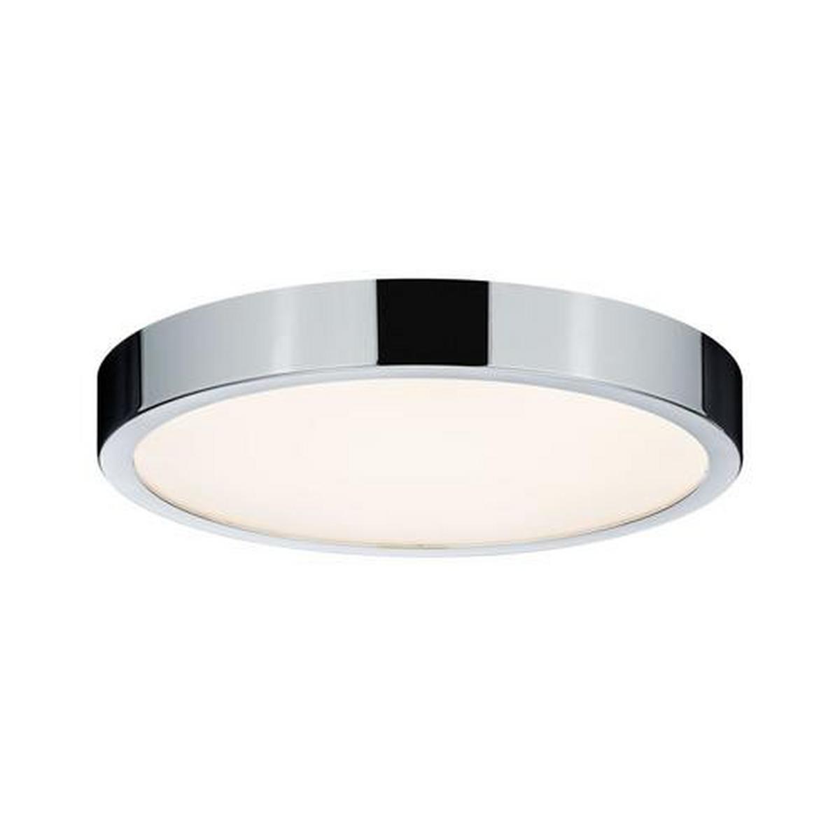 Badezimmer-Deckenleuchte Aviar in Chromfarben max. 20 Watt - Chromfarben, Design, Kunststoff (30/6,2cm) - Paulmann