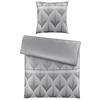 Bettwäsche Domps XL Grau ca. 155x220cm - Grau, MODERN, Textil (155/220cm) - Modern Living