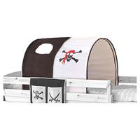 Tunnelset "Tunnelset", schwarz/weiß - Schwarz/Weiß, KONVENTIONELL, Textil/Metall (100/73/87cm) - MID.YOU