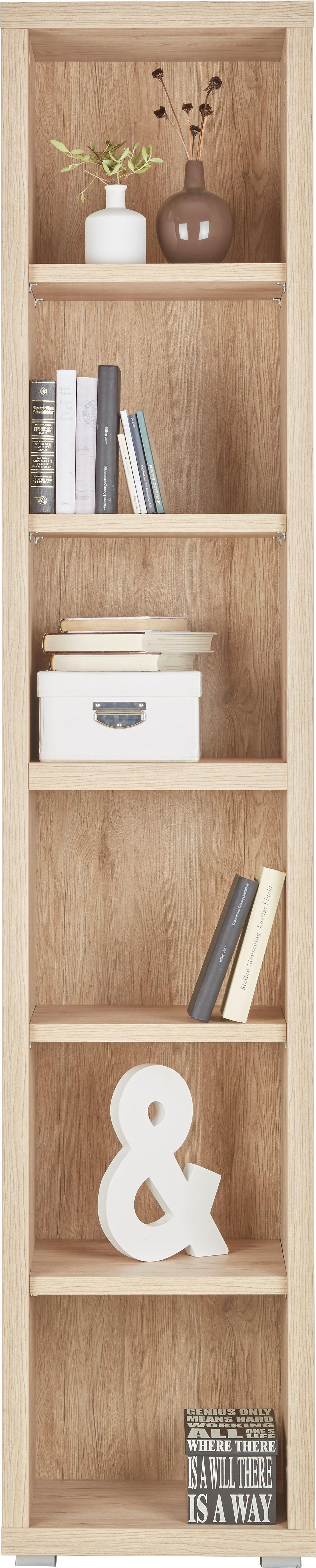 Regal aus Eiche - MODERN, Holz (44/220/36cm) - Modern Living
